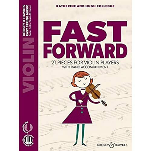 Fast Forward - 21 Pieces For Violin Players With Piano Accompaniment - Violin Sheet Music With Audio Download - Easy String Music Series - Bh 13544: 2