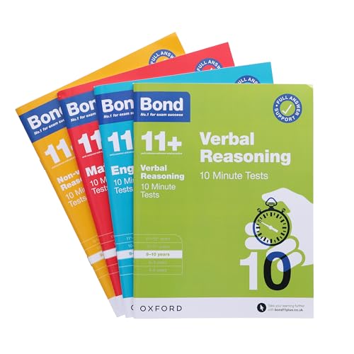 Bond 11+ 10 Minute Tests 9-10 Years Bundle