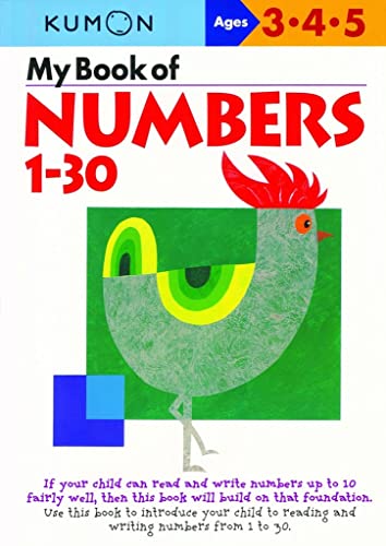 My Book Of Numbers 1 - 30 (Uk Commonwealth Edition)