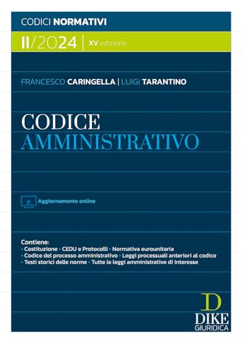 Codice Amministrativo Per Il Concorso In Magistratura 2024