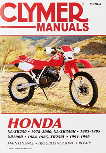 Honda: Xl/Xr250. 1978-2000, Xl/Xr350R. 1983-1985 Xr200R. 1984-1985, Xr250L . 1991-1996