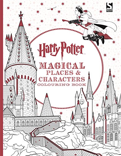 Harry Potter Magical Places And Characters Colouring Book