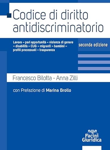 Codice Di Diritto Antidiscriminatorio 2° Edizione
