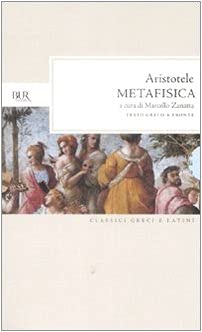 Metafisica. Testo Greco A Fronte