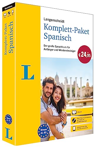 Langenscheidt Komplett-Paket Spanisch: Der Große Sprachkurs Für Anfänger Und Wiedereinsteiger - Mit Cds, Mp3-Download Und Vokabeltrainer-App