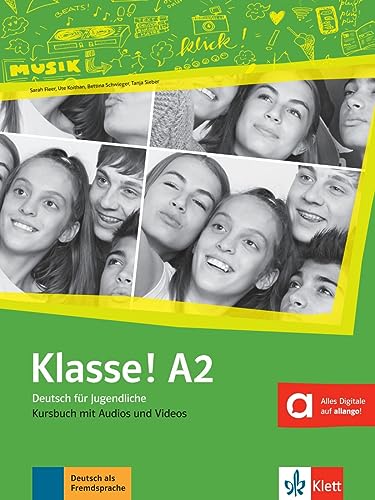 Klasse! Kursbuch. Per La Scuola Media. Con E-Book. Con Espansione Online. A2 (Vol. 2): Livre De L'Élève. Avec Pistes Audios + Vidéos