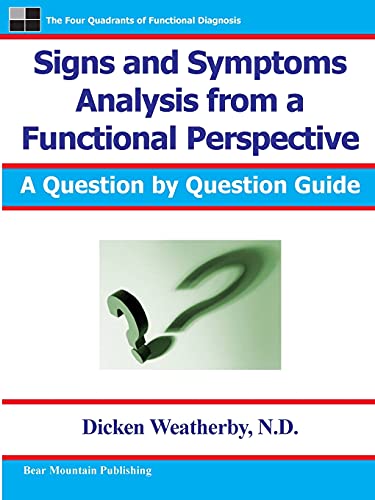 Signs And Symptoms Analysis From A Functional Perspective