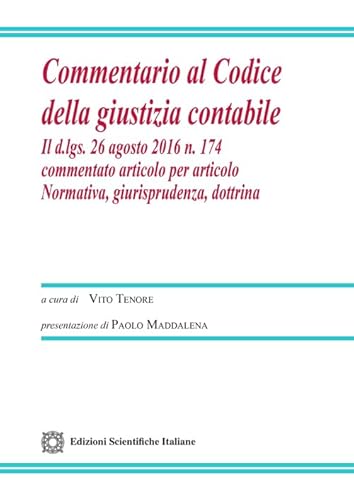 Commentario Al Codice Della Giustizia Contabile