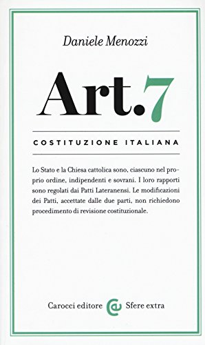 Costituzione Italiana: Articolo 7