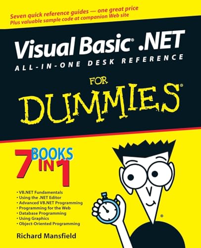 Visual Basic .Net All-In-One Desk Ref For Dummies