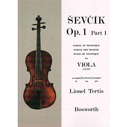 School Of Technique Op. 1 V. 1: For Viola, School Of Technique