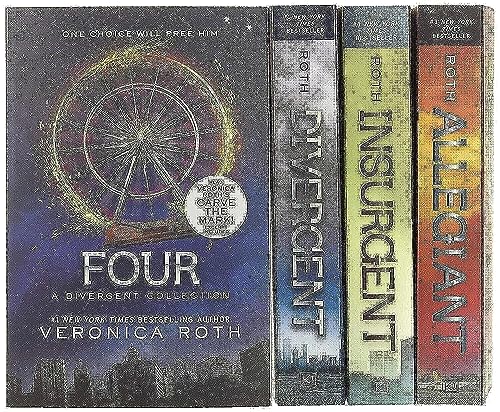 The Divergent Series: Divergent, Insurgent, Allegiant, Four: 1-4