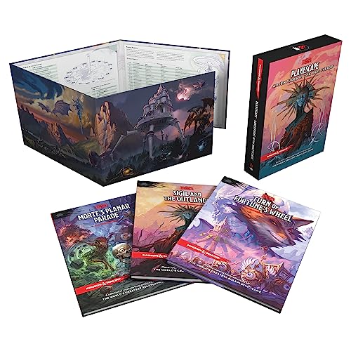Planescape: Adventures In The Multiverse (Collezione Di Campagne Di D&D: Avventura, Libro Dell’Ambientazione, Libro Dei Mostri E Schermo Del Dm): ...