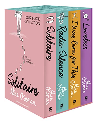 Alice Oseman Four-Book Collection Box Set (Solitaire, Radio Silence, I Was Born For This, Loveless): Tiktok Made Me Buy It! From The Ya Prize Winning