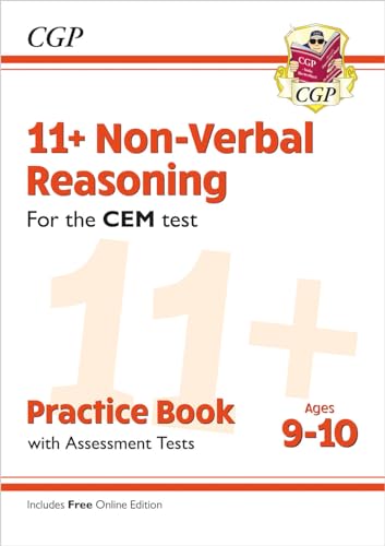 11+ Cem Non-Verbal Reasoning Practice Book & Assessment Tests - Ages 9-10 (With Online Edition)