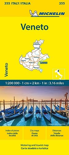 Veneto: Straßen- Und Tourismuskarte 1:200.000: 355