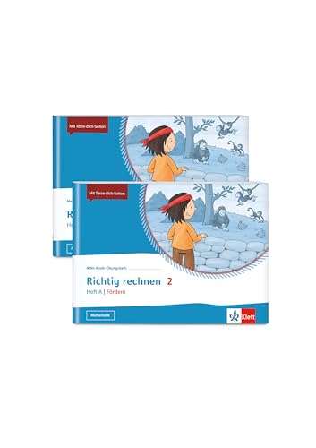 Mein Anoki-Übungsheft - Paket Richtig Rechnen 2. Fördern: 2 Hefte Im Paket: Richtig Rechnen A | Fördern| Richtig Rechnen B | Fördern Klasse 2