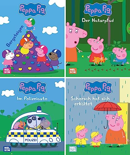 Nelson Mini-Bücher: 4Er Peppa Pig 25-28