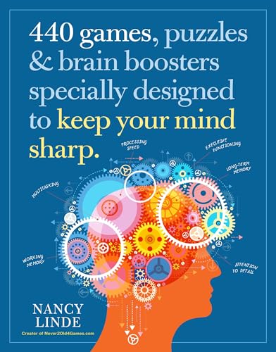 440 Games, Puzzles & Brain Boosters Specially Designed To Keep Your Mind Sharp
