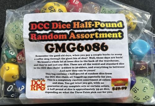 Dcc Dice Half Pound Random Assortment