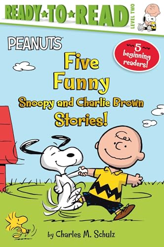 Five Funny Snoopy And Charlie Brown Stories!: Snoopy And Woodstock / Snoopy, First Beagle On The Moon! / Time For School, Charlie Brown / Make A Trade