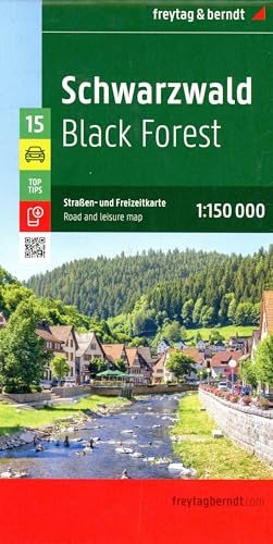 Black Forest 1:150.000: Black Forest Mit Infos, Top Tips