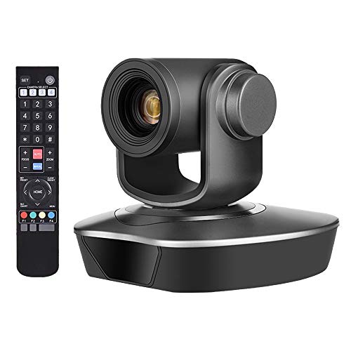 Itopvis Telecamera Per Sala Conferenze Ptz – Webcam Per Conferenze Usb Full Hd 1080P Con Zoom Ottico 3X Per Ip Live, Riunioni Di Trasmissione Ed Event