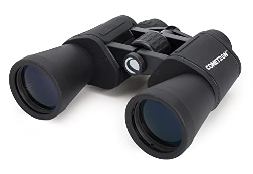 Celestron 71198 Cometron 7X50 Binocolo Con Prisma Di Porro, Nero