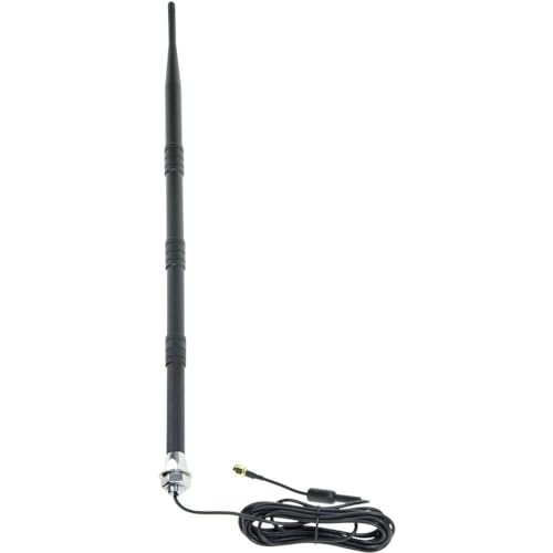 Dorr - Antenna Gsm/3G Con Cavo Da 3 M, Per Snapshot Mobile 5.1 E 8.0I, Colore: Nero