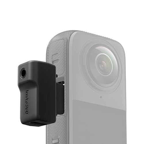 Insta360 Adattatore Per Microfono Compatibile Con X4, Nero