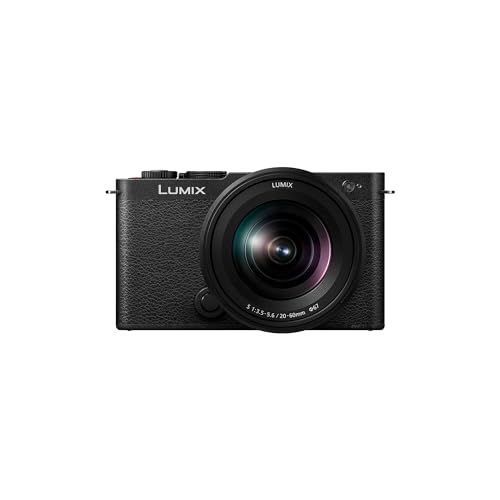Panasonic Lumix Dc-S9Ke-K Videocamera Mirrorless Full Frame Open Gate Per Vlogging, 24,2Mp, Video 6K/4K, Pdaf 779 Punti, Stabiliz. Immagine, Schermo F