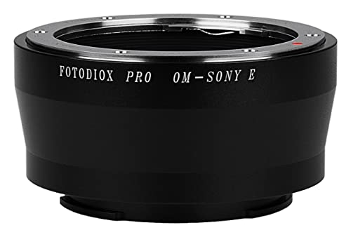 Fotodiox Pro Adattatore Per Obiettivo Compatibile Con Obiettivi Olympus Om (Obiettivo Del Film) Su Fotocamere Con Attacco Sony E
