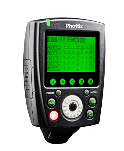 Phottix-Telecomando A Distanza Per Flash 89074 Telecomando Trasmittente Per Canon, Colore: Nero