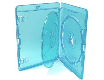 Amaray Blu Ray Premium Case For 3 Discs Pk 5 Storage Cases Genuine