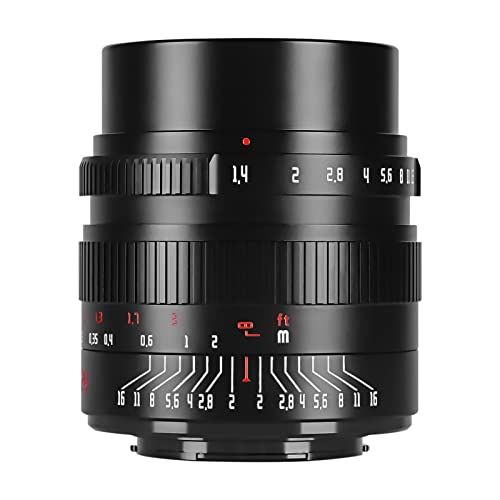 7Artisans Obiettivo Primario Manuale F1.4 Aps-C Da 24 Mm Grande Apertura Compatibile Per Fotocamere Mirrorless Fujifilm Fx-A1X-A10X-A2X-A3 A-Atx-M1Xm2