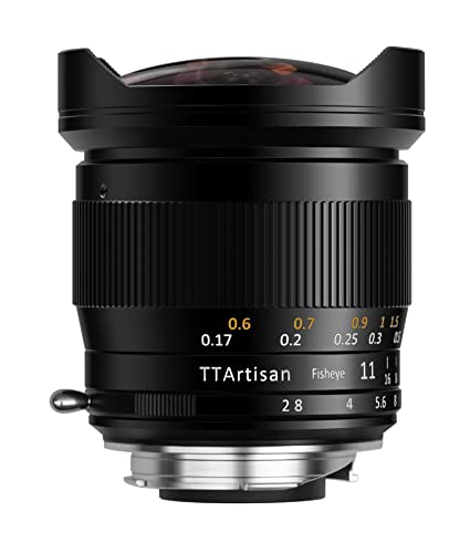 Tt Artisan Fisheye - Obiettivo 11 Mm F 2.8 Sigma Leica L Ultra Grandangolare Per Formato Intero In Alloggiamento In Alluminio, Angolo Di Visione 180 G
