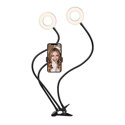 Cygnett Supporto Per Telefono Con Luce Dual Ring (Nero)