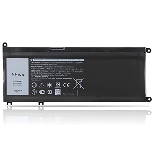 33Ydh 99Nf2 Pvht1 81Pf3 Sostituzione Della Batteria Del Laptop Per Dell Inspiron 17 7000 7778 7779 7786 7773 15 7577 G3 3579 3779 G5 5587 G7 7588 Lati