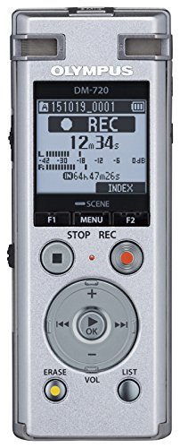 Olympus Dm-720 Registratore Vocale, Argento