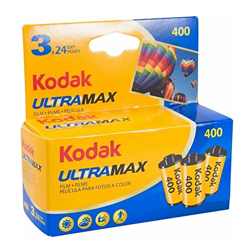 Kodak Ultra Max 400 Rullino, Confezione Da 3 Pezzi