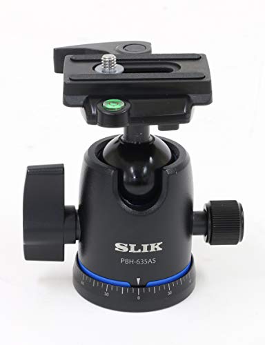 Slik Pbh-635As - Testa A Sfera Con Attacco Per Treppiede, Compatibile Con Arca-Swiss