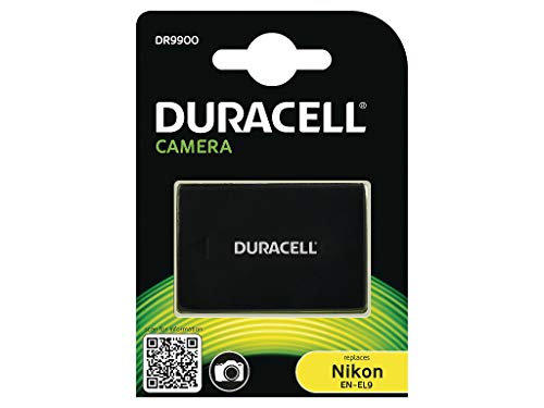 Duracell Dr9900 Batteria Per Nikon En-El9, 7.4 V, 1100Mah, Nero