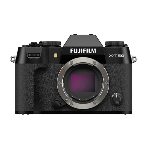Fujifilm X-T50 Fotocamera Digitale Mirrorless 40Mp, Sensore X-Trans Cmos 5 Hr, Stabilizzatore Ibis, Filmati 6.2K 30P, Mirino Evf, Schermo Lcd 3" Tilta