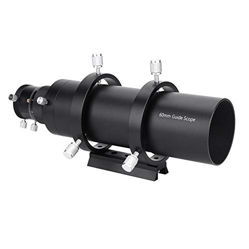 Cannocchiale Da Ricerca 60Mm Con Lunghezza Focale 240Mm Focalizzatore In Lega Di Alluminio Con Doppio Focalizzatore Elicoidale E Staffa Per Telescopio