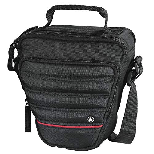 Hama Samara 110 Colt Black Camera Case (Con Tracolla, Poliestere Antistrappo, 17 X 10 X 17 Cm)