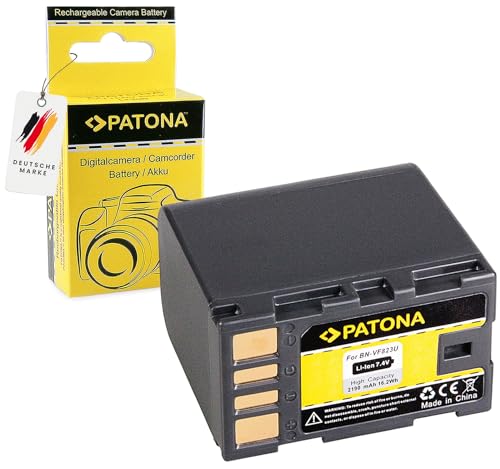 Patona Batteria Bn-Vf823U Compatibile Con Jvc Bn-Vf823, Bn-Vf808 Bn-Vf808U Bn-Vf815 Bn-Vf815U