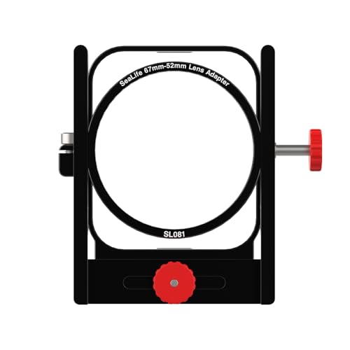 Sealife Sl081 Adattatore Per Obiettivo Da 67 Mm-52 Mm Progettato Solo Per Alloggiamento Sealife Sportdiver, Consente Una Facile Regolazione Del Movime