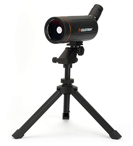 Celestron 52238 Mini Mak 70 Mm Cannocchiale Angolato – Maksutov – Ottimo Per La Visione A Lungo Raggio – Oculare Zoom 25–75X – Ottica Multistrato – Ri