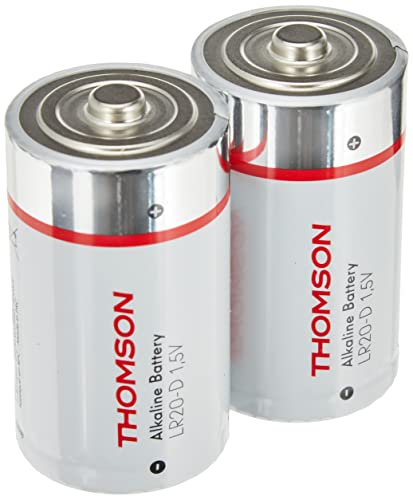 Thomson Pack 2 Batterie Alcaline Lr20 D 1,5 V