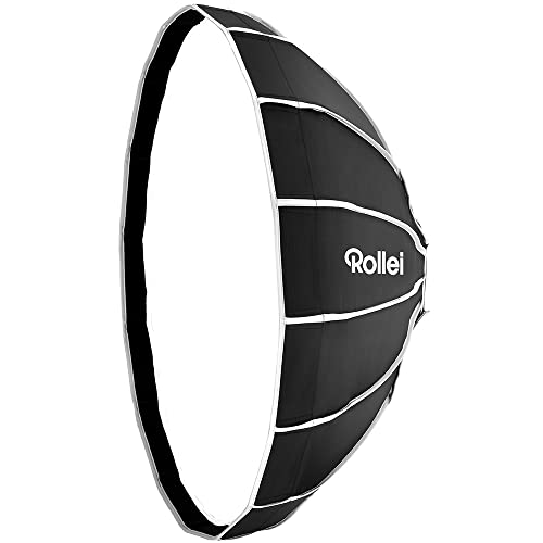 Rollei Click-Beauty-Dish 28255, Softbox Con Diametro Di 105 Cm E Design Di Bellezza Simile Alla Luce, Colore: Nero